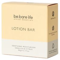 be.bare Vanilla & Citrus Lotion Bar
